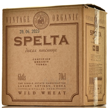 Spelta Wild Wheat - водка Спельта Дикая Пшеница 0.7 л