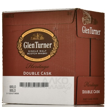 Glen Turner Heritage Double Cask - виски Глен Тернер Эритаж Дабл Каск 0.7 л в п/у