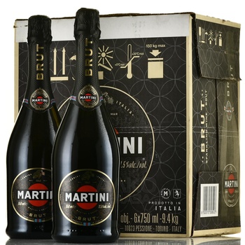 Martini Brut - вино игристое Мартини брют 0.75 л