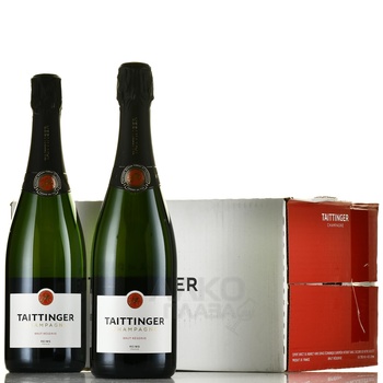 Taittinger Brut Reserve - шампанское Тэтенжэ Брют Резерв 0.75 л