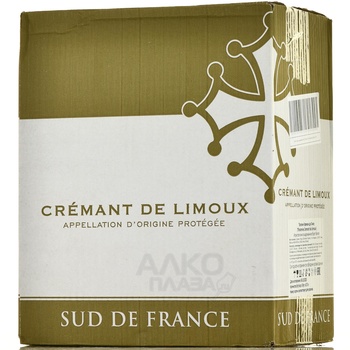 Tholomies Brut Cremant de Limoux AOC - вино игристое Толоми Креман де Лиму 0.75 л