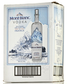 Mont Blanc - водка Монблан 0.7 л
