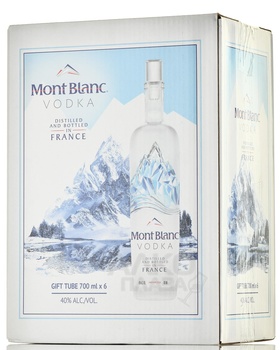 Mont Blanc - водка Монблан 0.7 л в тубе