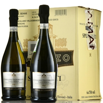 Palazzo Nobile Valdobbiadene Prosecco Superiore - вино игристое Палаццо Нобиле Вальдоббьядене Просекко Супериоре 0.75 л белое сухое