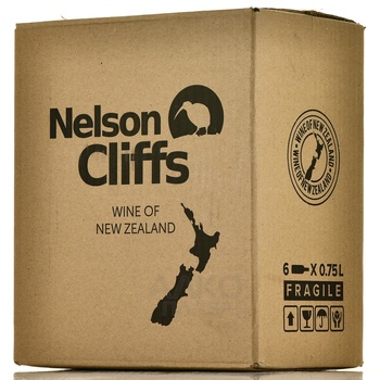 Nelson Cliffs Sauvignon Blanc - вино Нельсон Клиффс Совиньон Блан 0.75 л белое сухое