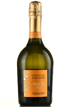 Chateau Tamagne Muscat - вино игристое Мускат Шато Тамань молодое 0.75 л