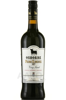 Sherry Osborne Pedro Ximenez - херес Осборн Педро Хименес 0.75 л