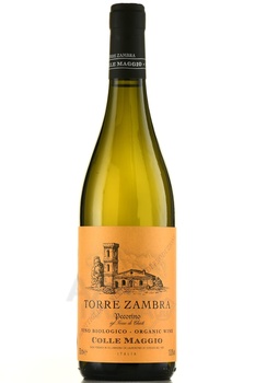 Torre Zambra Colle Maggio Pecorino Abruzzo DOC - вино Колле Маджо Пекорино 0.75 л белое сухое