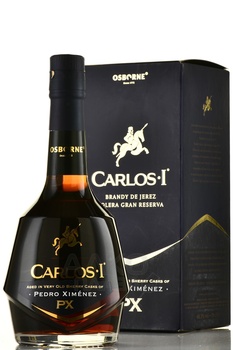 Carlos I Pedro Ximenez - бренди де херес Карлос 1 Педро Хименез 0.7 л в п/у