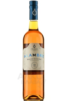 Alambre Moscatel de Setubal - вино крепленое Аламбре Мушкатель де Сетубаль 0.75 л белое в п/у