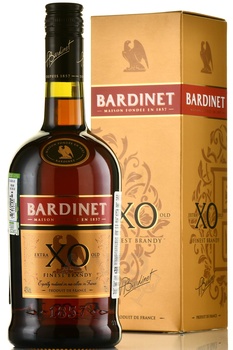 Bardinet XO - бренди Бардине ХО 0.7 л в п/у