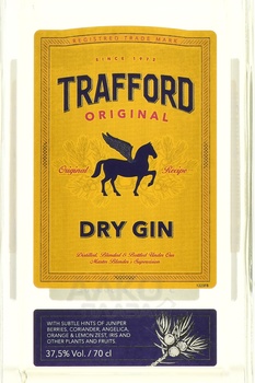 Trafford Original Gin - Траффорд Ориджинал Джин 0.7 л