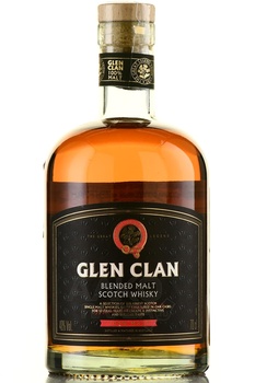 Glen Clan - виски солодовый Глен Клан 0.7 л