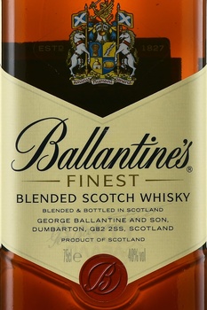 Ballantine’s Finest - виски Баллантайнс Файнест 0.75 л