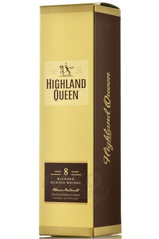 Highland Queen 8 years old gift box - виски Хайленд Куин 8 лет 0.7 л в п/у