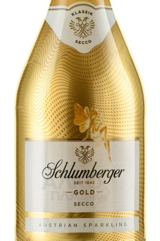 Schlumberger Gold Trocken - игристое вино Шлюмбергер Голд Трокен 0.75 л