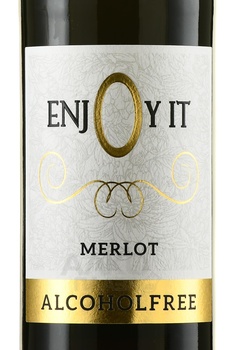 EnjOy it Merlot - безалкогольное вино Энджой Ит Мерло 0.75 л красное