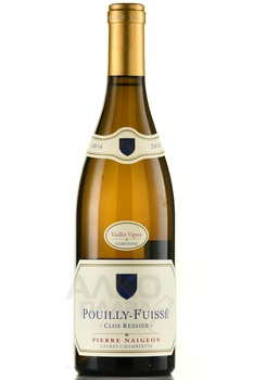 Pierre Naigeon Pouilly-Fuisse Clos Ressier AOC - вино Пьер Нежон Пуийи Фюиссе АОС Кло Рессье 2016 год 0.75 л белое сухое