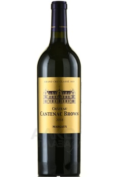Chateau Cantenac Brown Grand Cru Classe Margaux - вино Шато Кантенак Браун Гран Крю Классе Марго 2018 год 0.75 л красное сухое