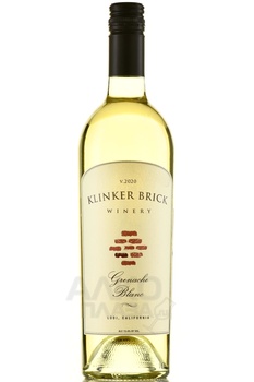 Klinker Brick Grenache Blanc - вино Клинкер Брик Гренаш Блан 2020 год 0.75 л белое сухое