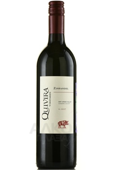 Quivira Zinfandel - вино Квивира Зинфандель 2017 год 0.75 л красное сухое