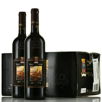 Banfi Brunello di Montalcino - вино Банфи Брунелло ди Монтальчино 0.75 л красное сухое