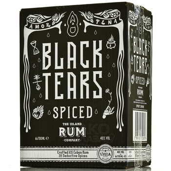 Black Tears Spiced - ром Блэк Тирс Спайсд 0.7 л