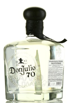 Don Julio 70 Cristalino Anejo - текила Дон Хулио 70 Кристалино Аньехо 0.7 л в п/у