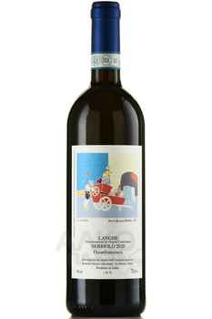 Langhe Nebbiolo Disanfrancesco - вино Ланге Неббиоло Дизанфранческо 2020 год 0.75 л красное сухое