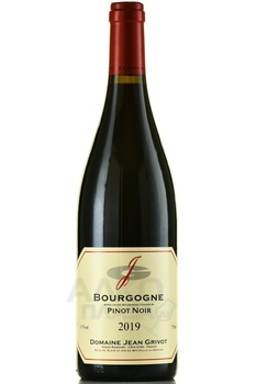 Domaine Jean Grivot Bourgogne Pinot Noir - вино Домен Жан Гриво Бургонь Пино Нуар 2019 год 0.75 л красное сухое