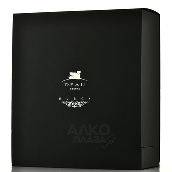 Deau Black gift box - коньяк До Блэк 0.7 л п/у