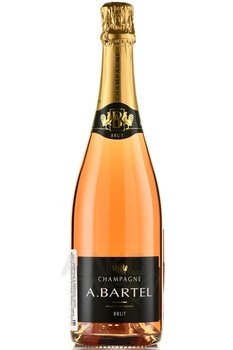 A. Bartel Brut Champagne - шампанское Шампань А. Бартель Брют 0.75 л брют розовое