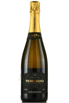 Pedregosa Cava Clos de Blancs Reserva Brut Nature - вино игристое Педрегоса Кава Кло де Блан Ресерва Брют Натюр 0.75 л белое экстра брют