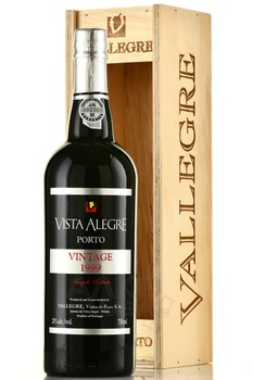 Porto Vista Alegre Vintage 1999 in Wooden Box - портвейн Виста Алегре Винтаж 1999 0.75 л в д/у