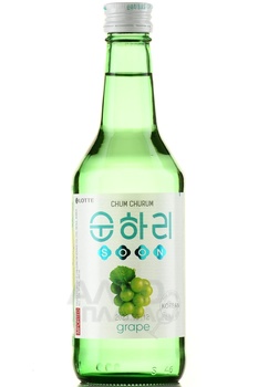 Soju Chum Churum Soonhari Grape - водка Соджу Чум Чурум Сунхари со вкусом винограда 0.36 л