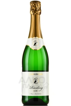 Zimmermann Riesling Sekt - вино игристое Циммерманн Рислинг Зект 0.75 л белое сухое