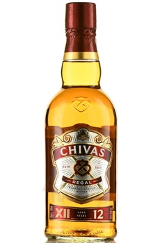 Chivas Regal 12 Years Old - виски Чивас Ригал 12 лет 0.5 л