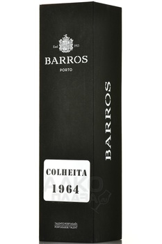 Barros Colheita 1964 - портвейн Барруш Кулейта 1964 год 0.75 л в п/у