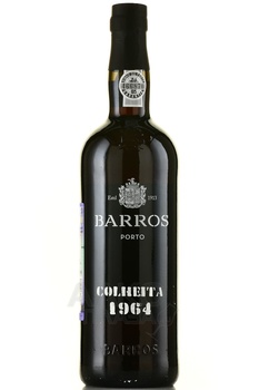 Barros Colheita 1964 - портвейн Барруш Кулейта 1964 год 0.75 л в п/у