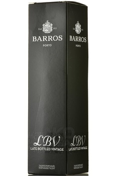 Barros Late Bottle Vintage - портвейн Барруш Лэйт Ботлд Винтаж 2019 год 0.75 л в п/у