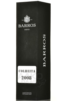 Barros Colheita 2008 - портвейн Барруш Кулейта 2008 год 0.75 л в п/у