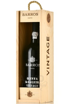 Barros Quinta da Galeira Vintage Porto - портвейн Барруш Кинта да Галейра Винтаж 2012 год 0.75 л в д/у