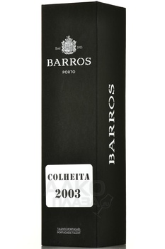 Barros Colheita 2003 - портвейн Барруш Кулейта 2003 год 0.75 л в п/у