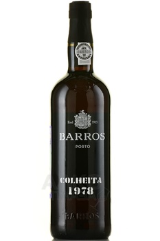 Barros Colheita 1978 - портвейн Барруш Кулейта 1978 год 0.75 л в п/у