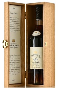 Janneau Vintage Collection 1967 Gift Box - арманьяк Жанно Винтажная Коллекция 1967 года 0.7 л в п/у