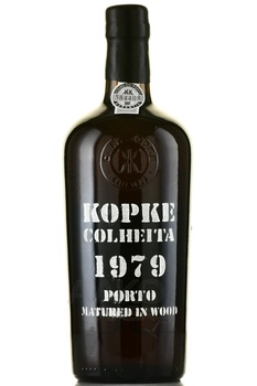 Porto Kopke Colheita Vintage 1979 Wooden Box - портвейн Копке Колейта Винтаж 1979 0.75 л в д/у