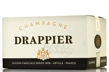 Drappier Brut Nature Zero Dosage - шампанское Брют Натюр Зеро Дозаж Драпье 0.75 л белое экстра брют