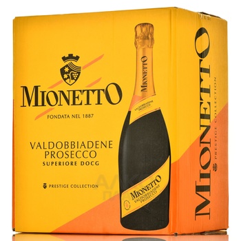 Mionetto Valdobbiadene Prosecco Superiore Extra Dry - вино игристое Мионетто Валдоббиадене Просекко Супериоре Экстра Драй 0.75 л белое сухое