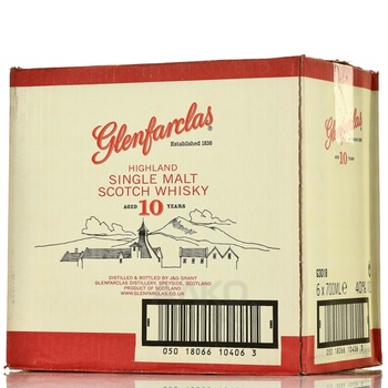 Glenfarclas 10 years - виски Гленфарклас 10 лет 0.7 л