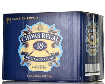 Chivas Regal 18 years - виски Чивас Ригал 18 лет 0.7 л